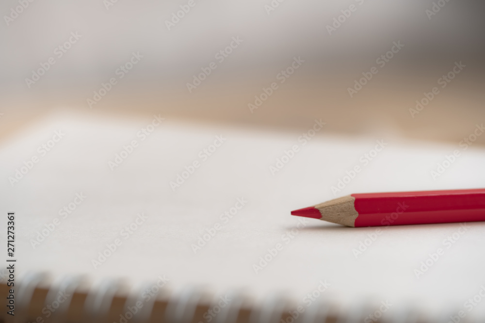 Colorful pencil on notebook, learning concept. Colorful pencil on notebook, learning concept.