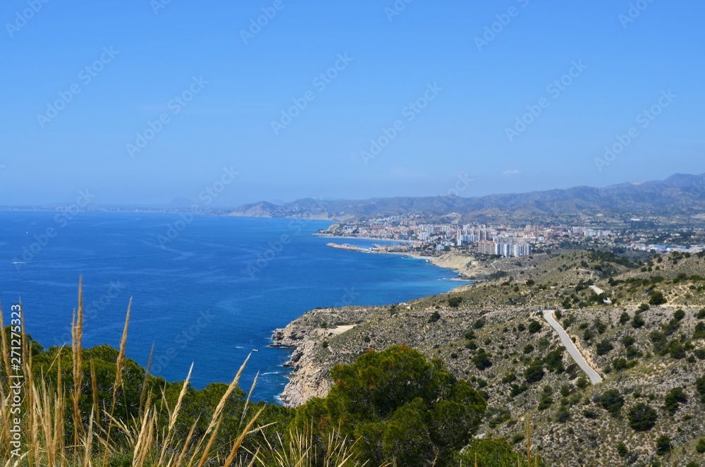 spanish bay on the mediterranean sea