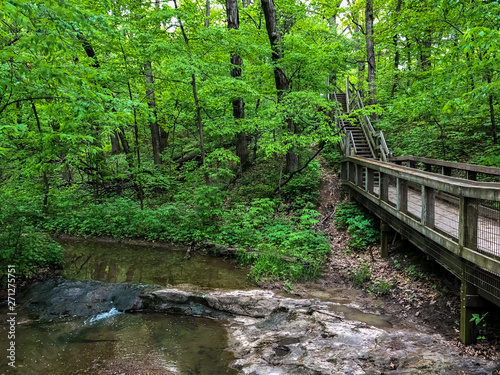 Beautiful view of the Starved Rock Nationl Park