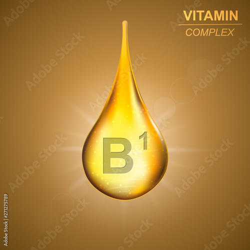 Vitamin complex background