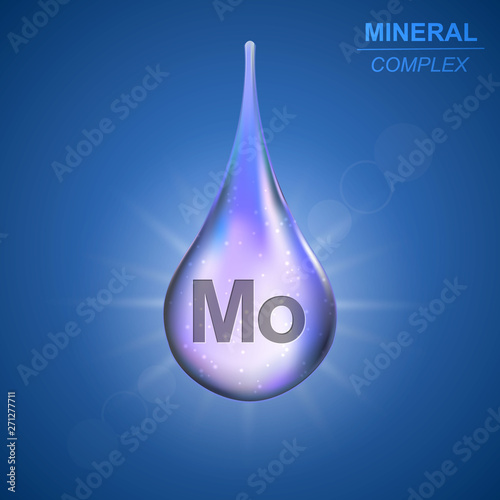 Mineral complex background photo