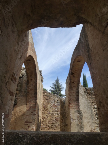 Merida, historical city of Extremadura,Spain with roman ruins