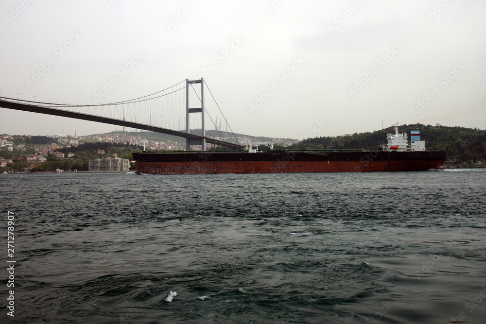 Fototapeta premium Historical Bosphorus, coasts, historical streets and mosques