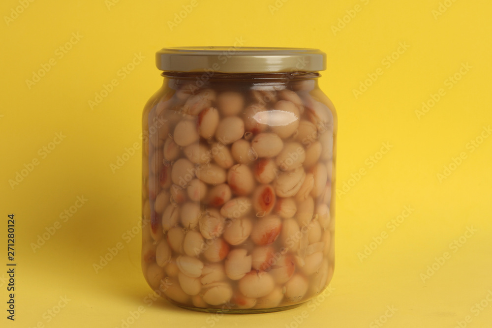 jar of dried dried beans jar of dried dried beans