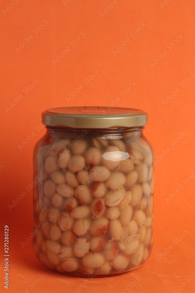 jar of dried dried beans jar of dried dried beans