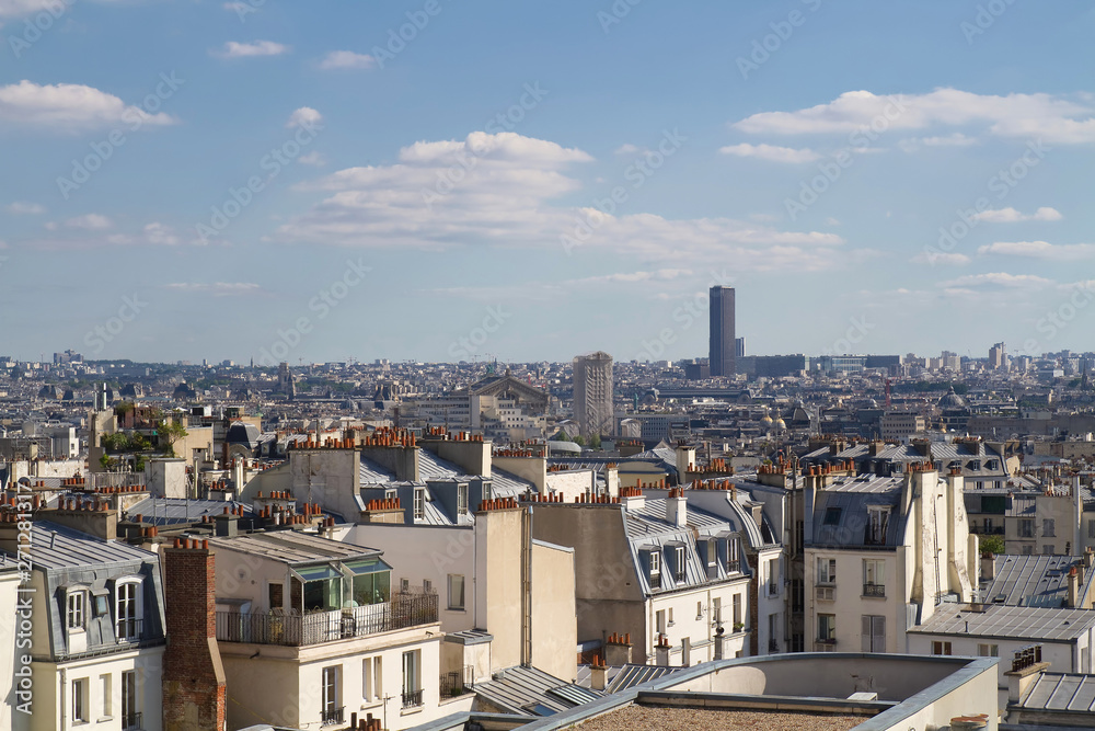 Stadtpanorama von Paris 