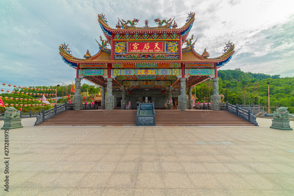 Fototapeta premium 27.apr.2019, Thean Hou Temple Langkawi Malaysia
