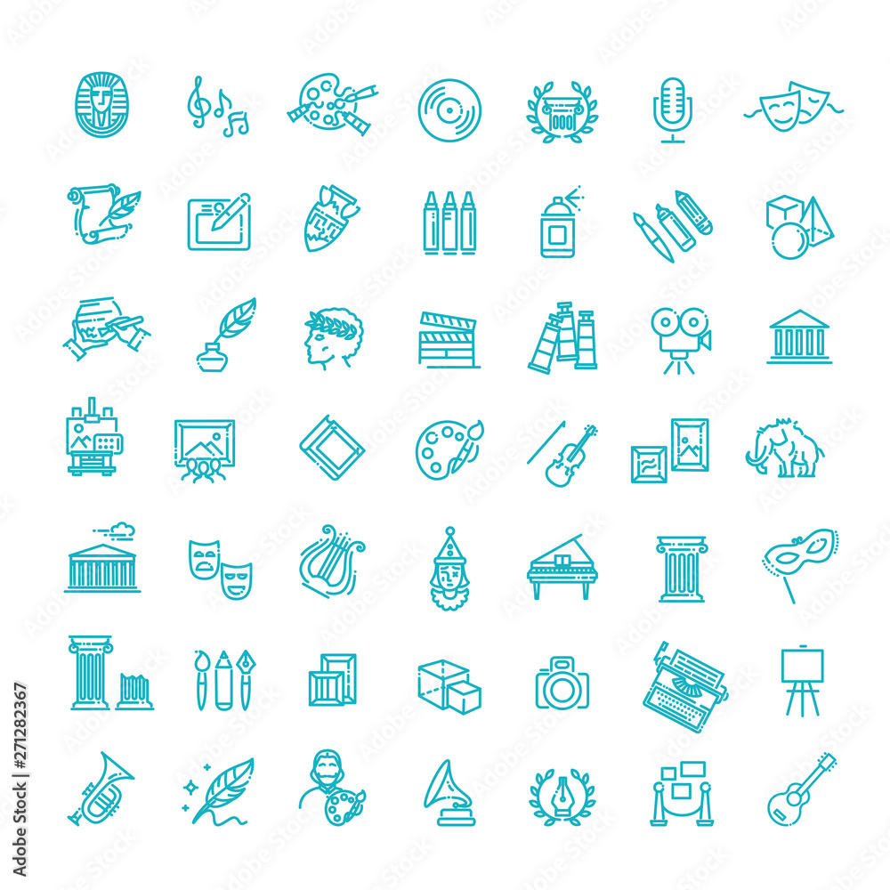 line art icon - Vector line art icon - Vector