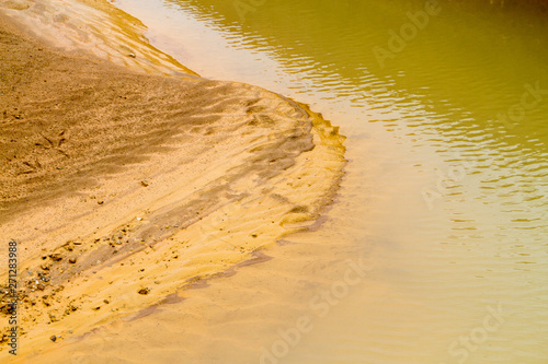 erosion concept : the process of eroding or being eroded by wind, water, or other natural agents.