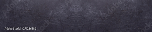 Panel kuchenny z motywem Dark stone texture background Copy space Panorama Banner