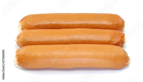 Hot dog isolated on white background