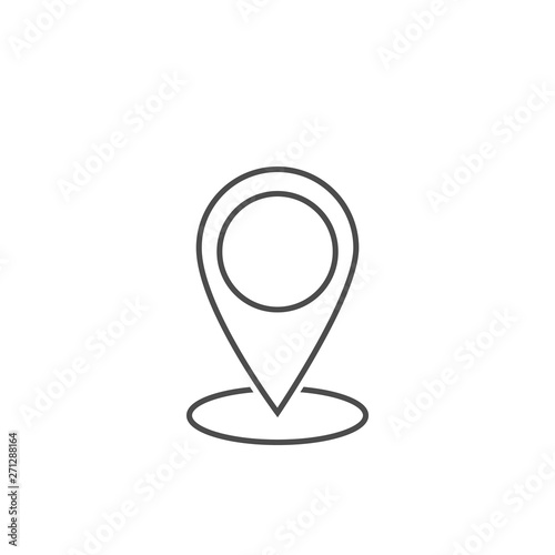 Free Download Map pin vector icon - GFXLoad