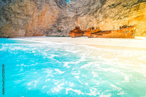 Beautiful lanscape of Zakinthos island