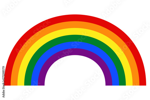 Bandera del arcoiris por LGTB.