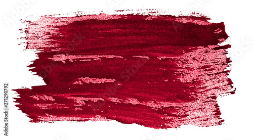 Burgundy Watercolor background with sharp borders and divorces. Watercolor rough brush stains. With copy space for text.