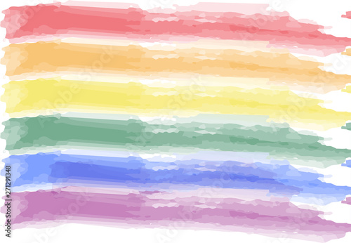 Bandera del arcoiris por LGTB.