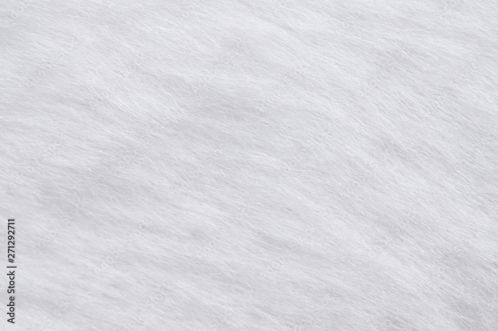 Obraz premium White bunny fur background