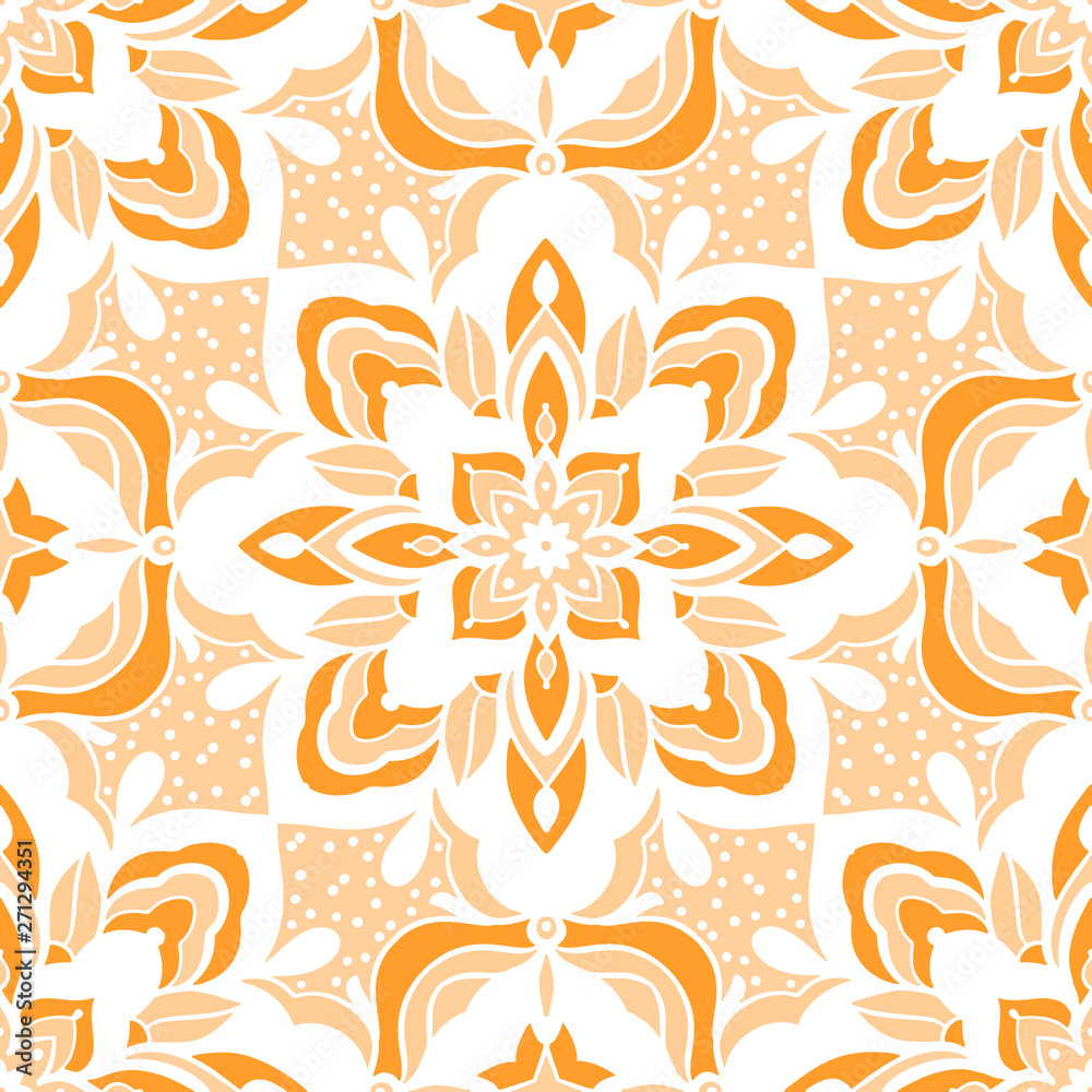 Seamless pattern with arabesques Seamless pattern with arabesques