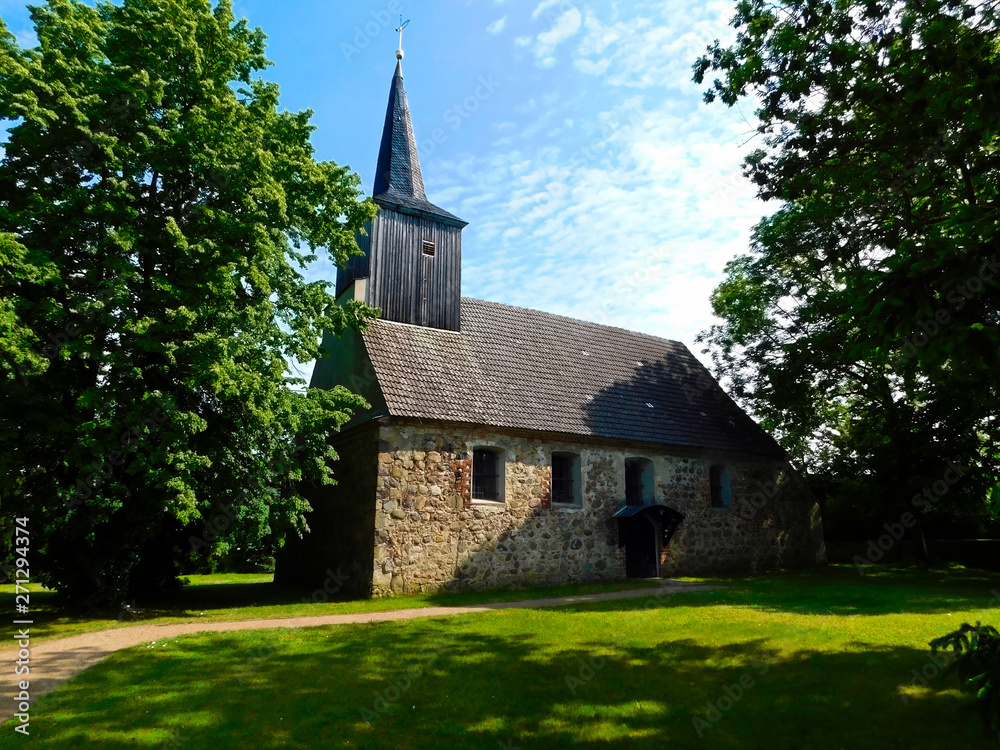 Evangelische Dorfkirche in der Uckermark