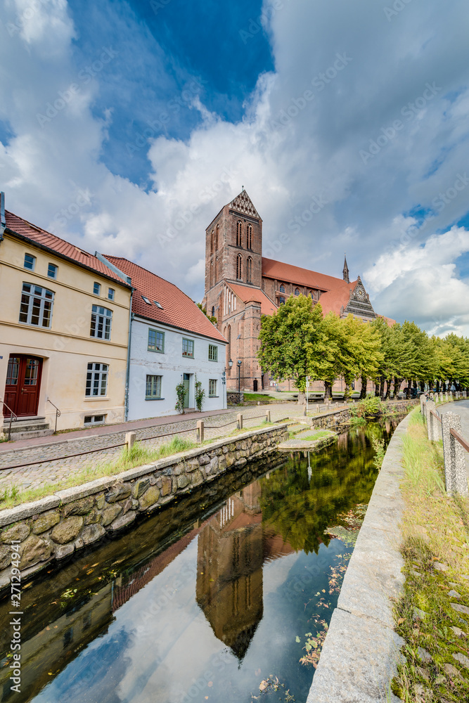 Church St. Nicholas in Wismar, Germany.