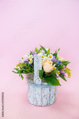 Beauty bouquet of different...