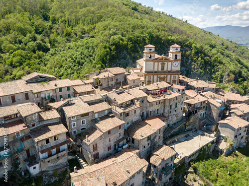 Medieval town of Artena, Lazio, Italy photo