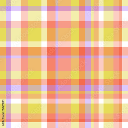 Colorful checkered pattern. Seamless abstract texture with many lines. Geometric colored wallpaper with stripes. Print for interior design