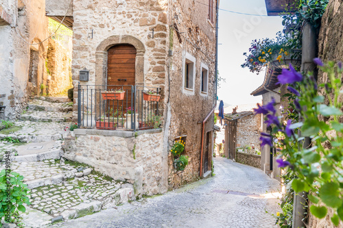 Fototapeta Naklejka Na Ścianę i Meble -  Medieval town of Artena, Lazio, Italy