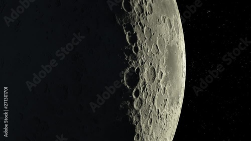 Moon Background Realistic moon The Moon is an astronomical body that orbits planet Earth. Elements of this image furnished by NASA