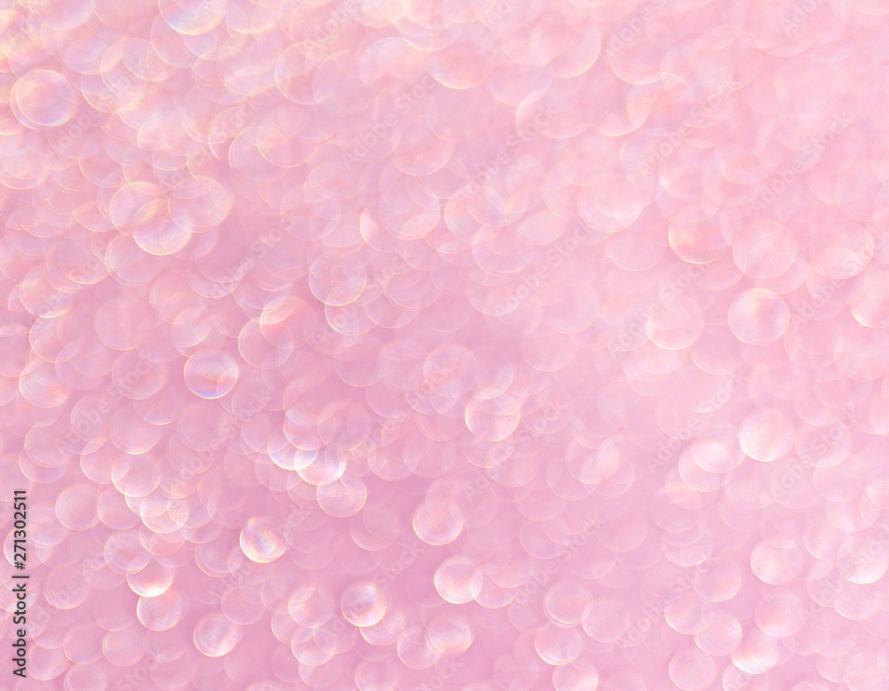 Pink background of shining drops of water Pink background of shining drops of water