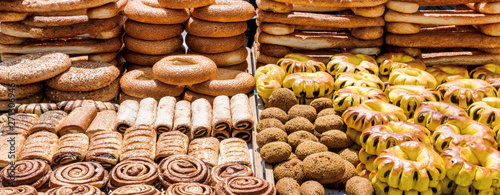 Bread Counter Mahane Yehuda Market Jerusalem photo
