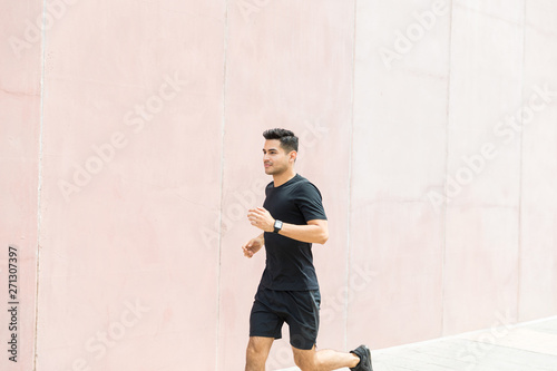 Burning Calories By Running In City