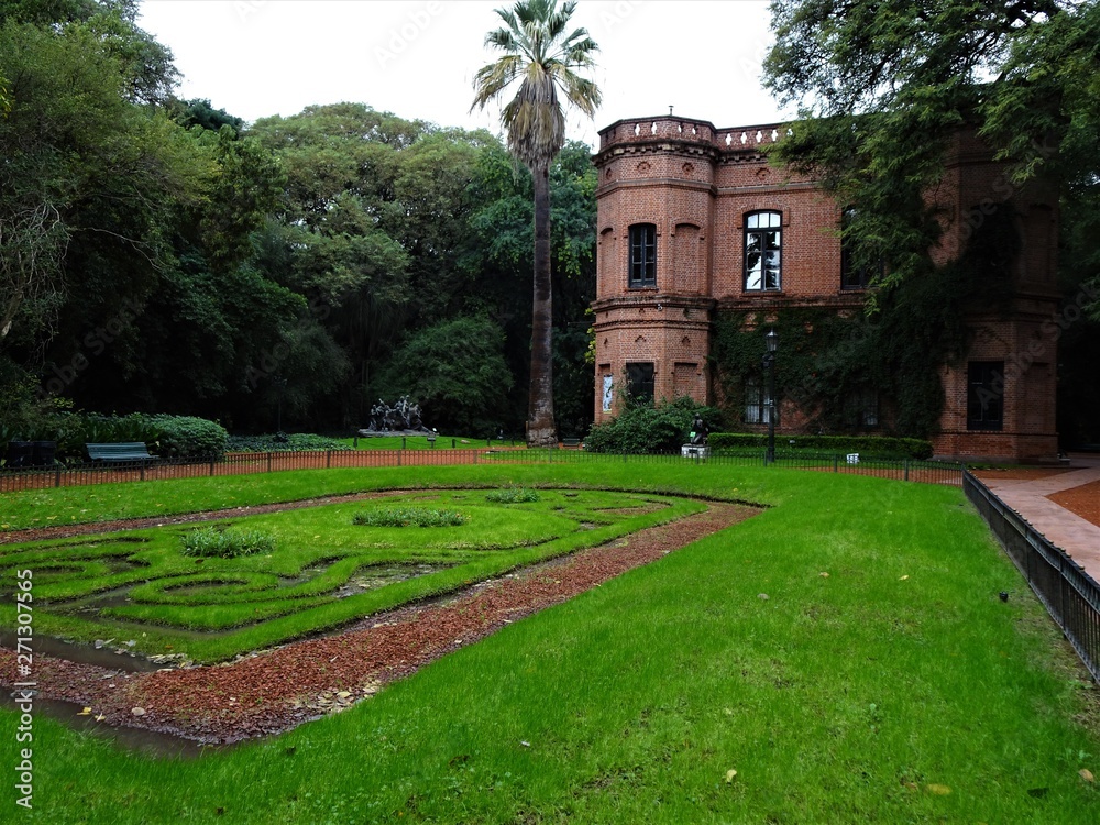 beautiful botanical garden of Buenos Aires