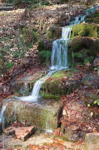 Wasserfall bei Olfen im Odenwald