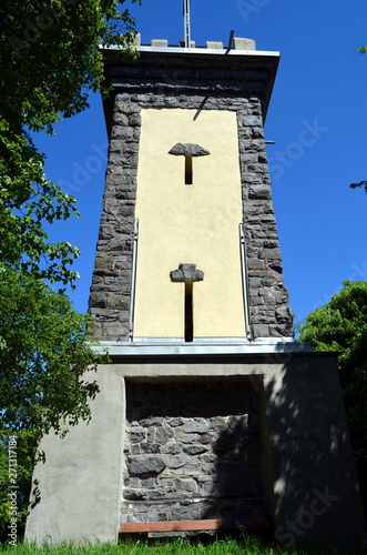 Neunlindenturm auf dem Totenkopf im Kaiserstuhl photo