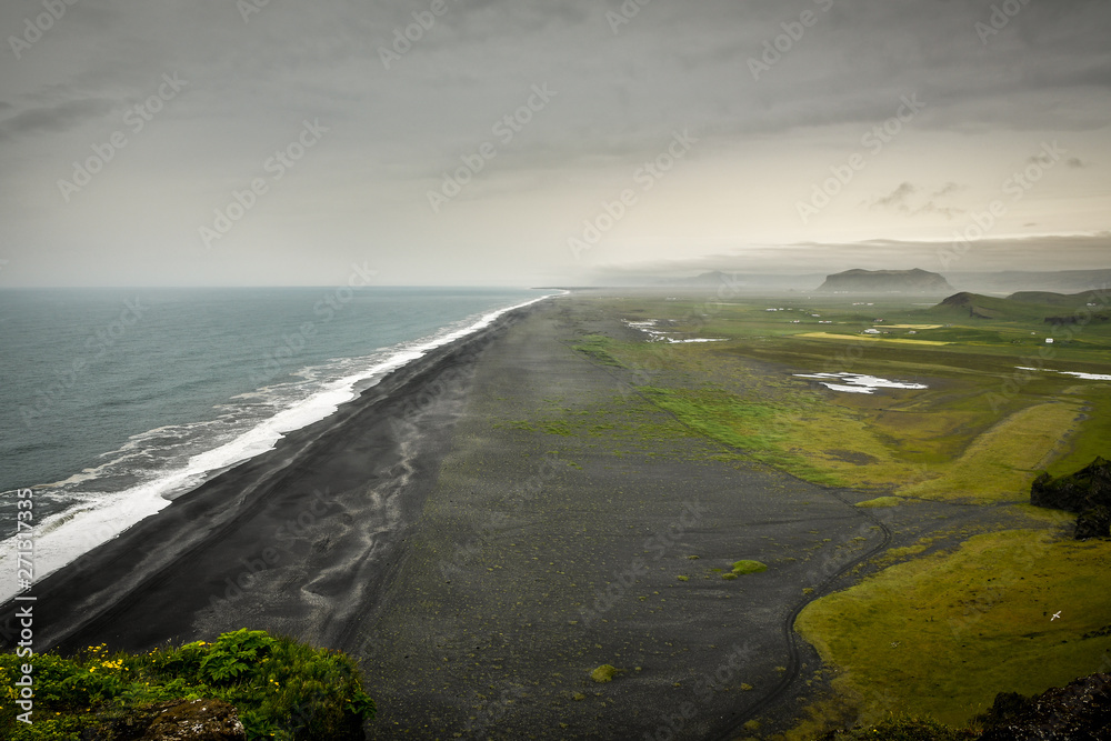 Plage Vie Islande