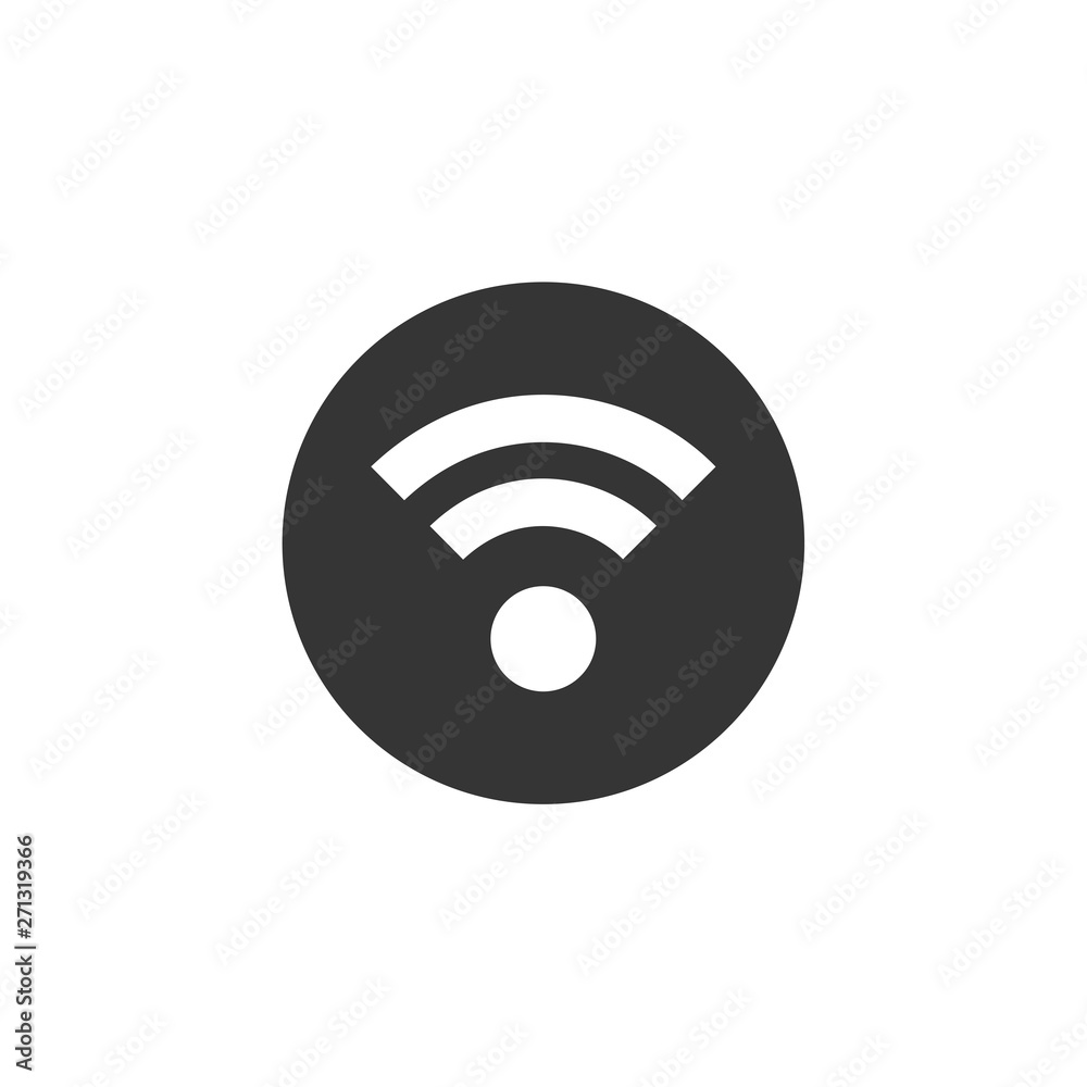 Wifi icon vector. Wifi signal sign modern web icon. wireless logo design inspiration Wifi icon vector. Wifi signal sign modern web icon. wireless logo design inspiration