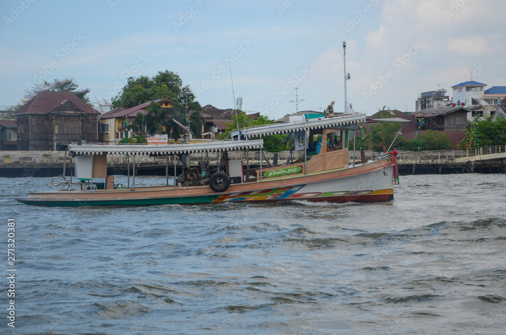 A view of Chao Phraya River in Bangkok, Thailand A view of Chao Phraya River in Bangkok, Thailand