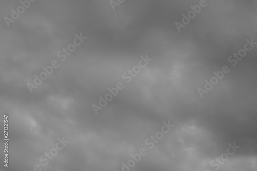 Grey soft cloudy weather sky