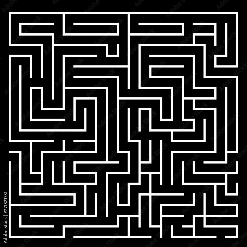 Vector labyrinth. Maze game illustration Vector labyrinth. Maze game illustration