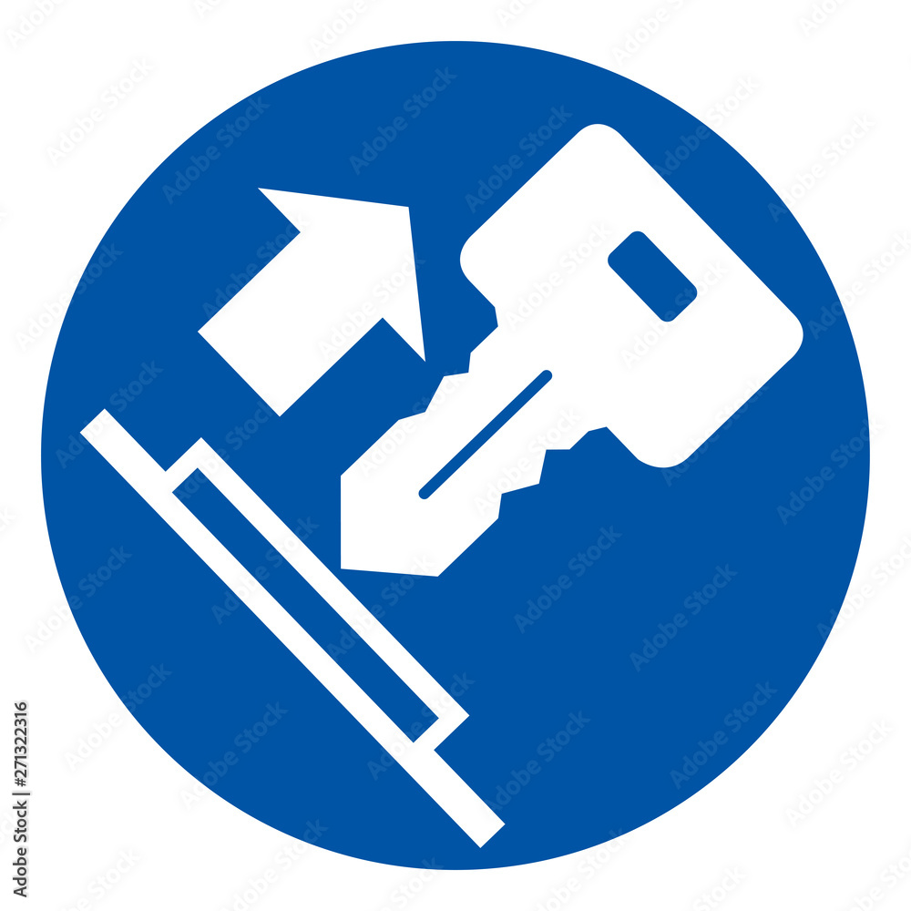 Pull Key Symbol Sign, Vector Illustration, Isolate On White Background Label. EPS10 Pull Key Symbol Sign, Vector Illustration, Isolate On White Background Label. EPS10