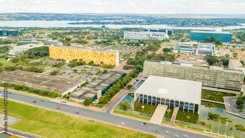 A view of Brasilia city in Brazil