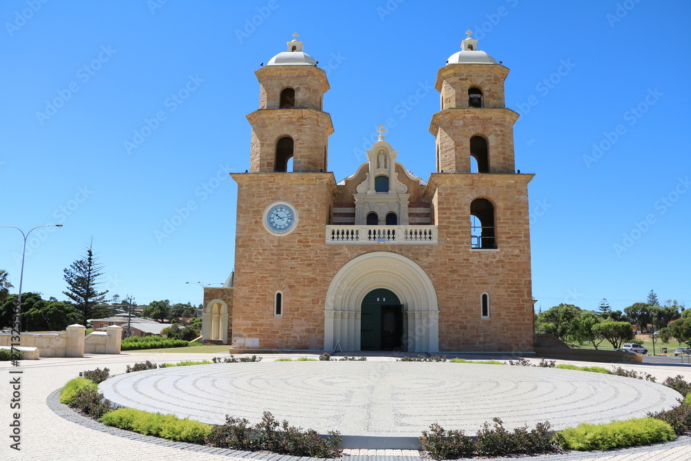 Obraz premium St Francis Xavier's Cathedral in Geraldton, Western Australia