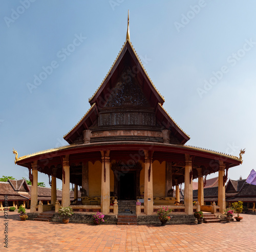 Wat Sisaket Temple in Vientiane, Laos