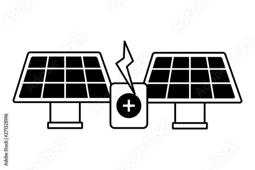 solar panels energy battery charge
