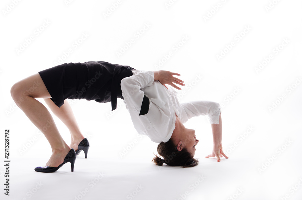 Obraz premium Business yoga