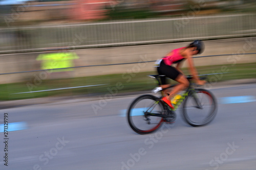 bicycle race,blur,motion, cycling, biker,cyclist, fast,competition © Daniele