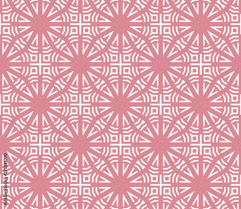 Pink and white pattern with geometric simple design, texture for girl Pink and white pattern with geometric simple design, texture for girl