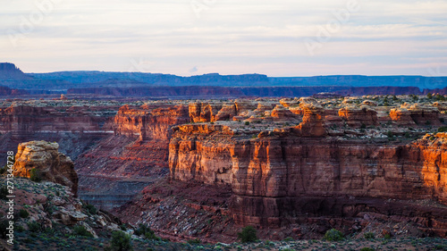 canyon at sunset