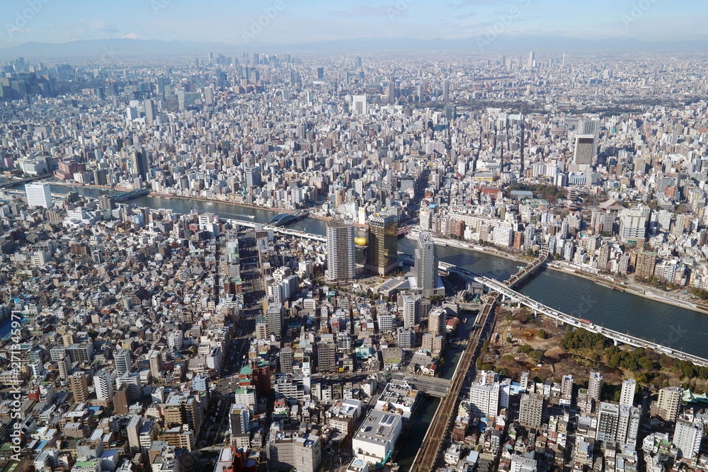 東京スカイツリー　展望台　風景